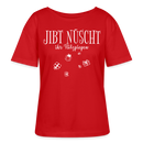 JIBT NÜSCHT IHR FLITZPIEPEN-Rundhals Frauen Bio-T-Shirt - Rot