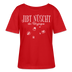 JIBT NÜSCHT IHR FLITZPIEPEN-Rundhals Frauen Bio-T-Shirt - Rot
