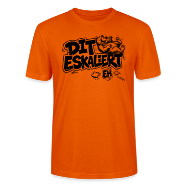 Dit Berlin Shirt mit Berliner Schnauze-DIT ESKALIERT EH-Unisex T-Shirt - Tieforange