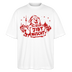 Berlin Shirt "Jibt nüscht" - Weihnachts-Oversized Unisex Bio T-Shirt - Weiß