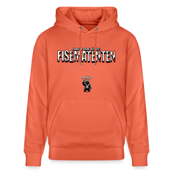 FISEMATENTEN-Unisex Bio-Hoodie - Hellrot