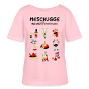 Berlin Shirt-MESCHUGGE-Rundhals Frauen Bio-T-Shirt - Hellrosa