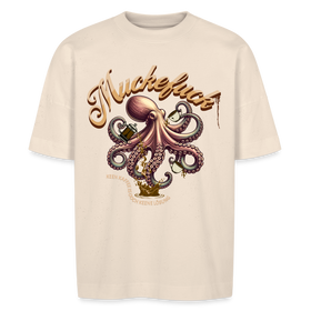 MUCKEFUCK - Unisex Oversize Bio-T-Shirt - Naturweiß