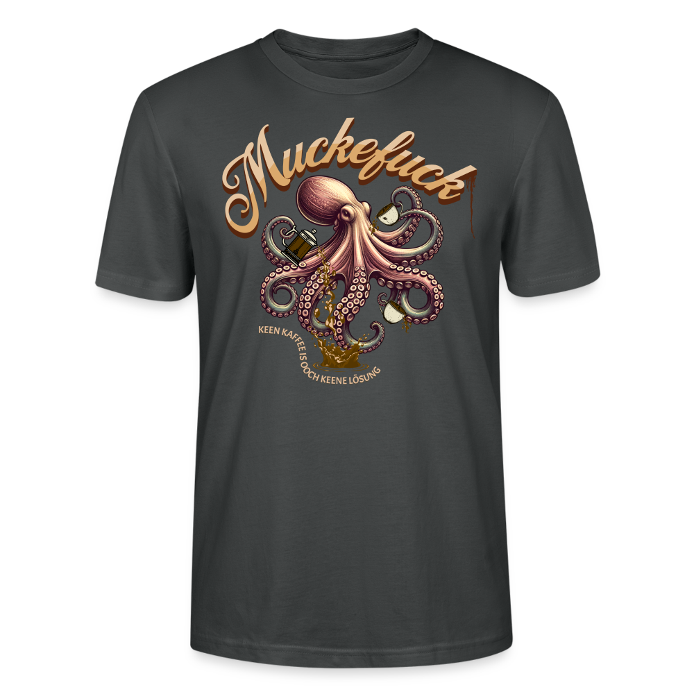 MUCKEFUCK - Unisex BIO T-Shirt - Anthrazit