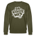 DA KIEKSTE WA?-Unisex Bio-Sweatshirt mit Berliner Schnauze - Khaki