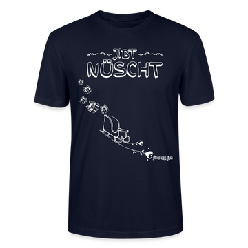Weihnachten in Berlin 25-JIBT NÜSCHT-Unisex T-Shirt Bio II - Navy