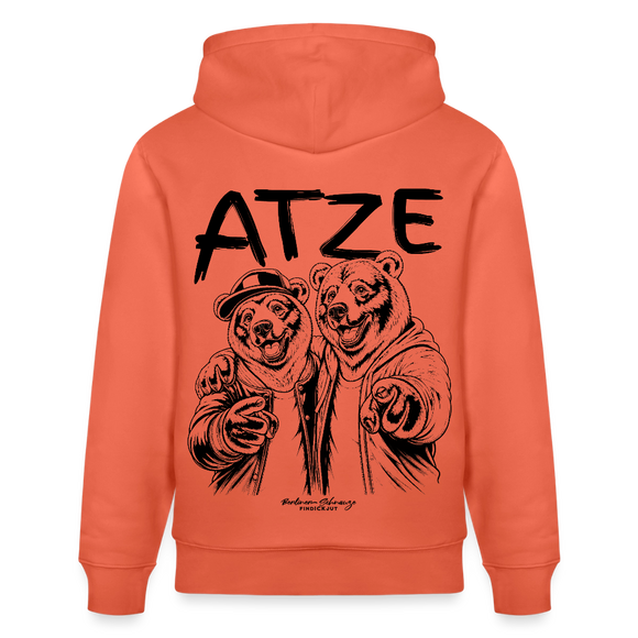 Atze-Berlin-Unisex Bio-Hoodie - Hellrot