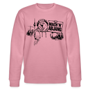 Berliner Schnauze "MACH 'N ABJANG-Unisex Bio-Sweatshirt - Lila Traum