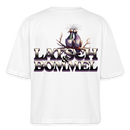 BERLINER LATSCH UND BOMMEL - Frauen Boxy Bio-T-Shirt - Weiß