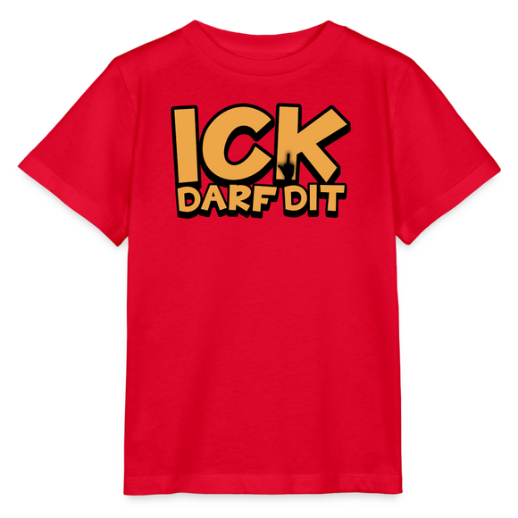 Kinder T-Shirt Bio - Rot