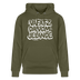 Berliner Kultspruch-VAFATZ DA VOM JELÄNDE-Unisex Bio-Hoodie - Khaki Grün