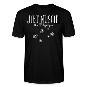 JIBT NÜSCHT - Unisex T-Shirt Bio-regular - Schwarz