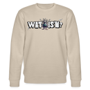 WAT IS'N?-Unisex Bio-Sweatshirt - Beige
