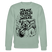 JANZ BERLIN IS EENE WOLKE-Unisex Bio-Sweatshirt - Helles Graugrün