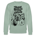 JANZ BERLIN IS EENE WOLKE-Unisex Bio-Sweatshirt - Helles Graugrün