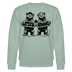 LATSCH & BOMMEL-Unisex Bio-Sweatshirt - Helles Graugrün