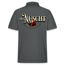 Weihnachten Berlin-JIBT NÜSCHT IHR FLITZPIEPEN-Unisex Bio-Poloshirt PREPSTER - Anthrazit