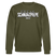 SCHNURZPIEPE-Unisex Bio-Sweatshirt - Khaki