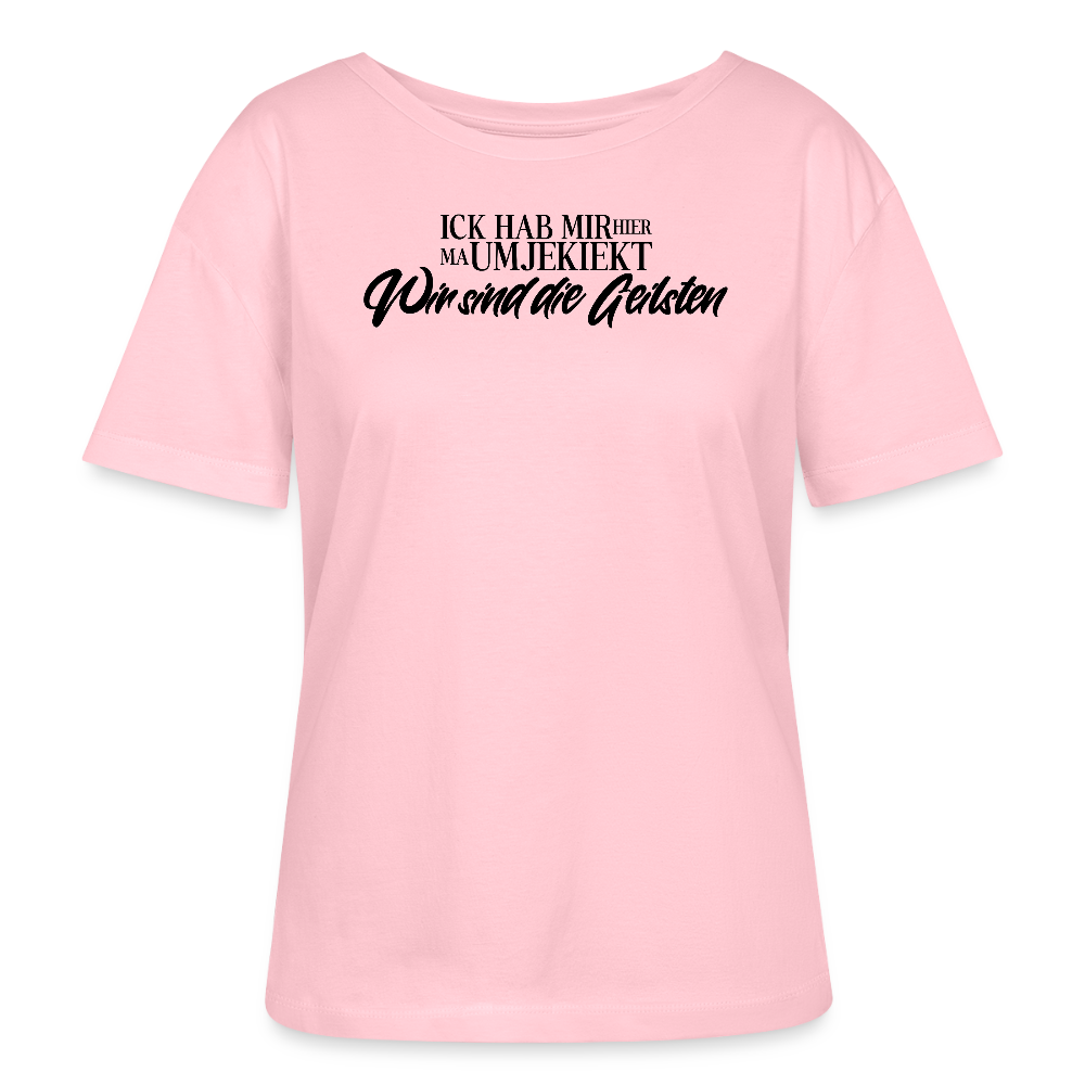 WIR SIND DIE GEILSTEN-Rundhals Frauen Bio-T-Shirt - Hellrosa