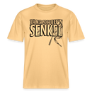 JEH MIR NICH UFFN SENKEL-Relaxed Fit Unisex Bio-T-Shirt - Hellgelb