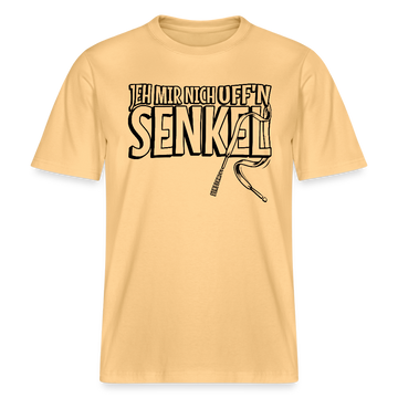 JEH MIR NICH UFFN SENKEL-Relaxed Fit Unisex Bio-T-Shirt - Hellgelb
