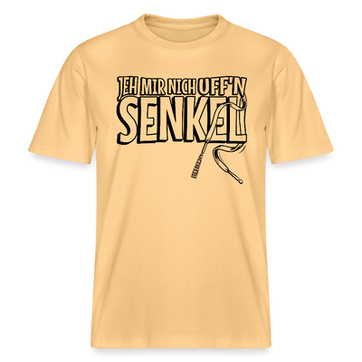 JEH MIR NICH UFFN SENKEL-Relaxed Fit Unisex Bio-T-Shirt - Hellgelb