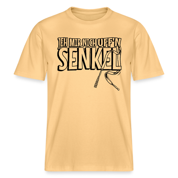 JEH MIR NICH UFFN SENKEL-Relaxed Fit Unisex Bio-T-Shirt - Hellgelb