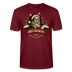 JIBT NÜSCHT - Unisex T-Shirt bio - Burgunderrot