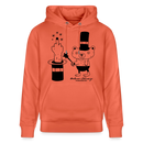 Berlin Unisex Bio-Hoodie-OHNE WORTE - Hellrot