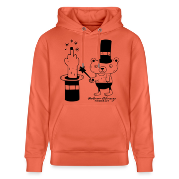 Berlin Unisex Bio-Hoodie-OHNE WORTE - Hellrot