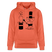 Berlin Unisex Bio-Hoodie-OHNE WORTE - Hellrot