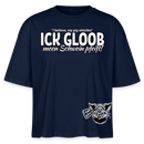 ICK GLOOB MEEN SCHWEIN PFEIFT!-Frauen Boxy Bio-T-Shirt II - Navy