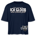 ICK GLOOB MEEN SCHWEIN PFEIFT!-Frauen Boxy Bio-T-Shirt II - Navy