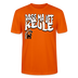 PASS MA UFF KEULE-Unisex T-Shirt BIO II - Tieforange