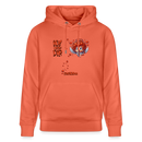 ICK LIEBE DIR-Unisex Bio-Hoodie - Hellrot