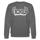 ICKE-Unisex Bio-Sweatshirt  mit Berliner Schnauze - Anthrazit