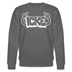 ICKE-Unisex Bio-Sweatshirt  mit Berliner Schnauze - Anthrazit