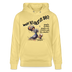 WAT KIEKSTN SO - Unisex Bio-Hoodie - Gelb Viva 