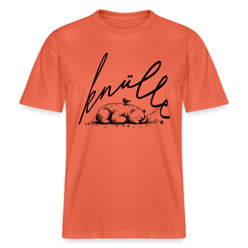 KNÜLLE - Relaxed Fit Unisex Bio-T-Shirt - Hellrot
