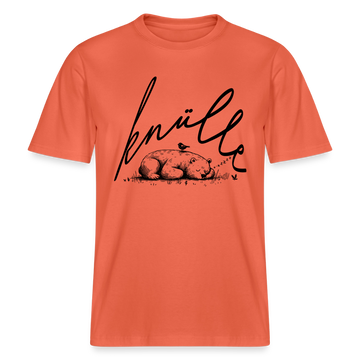 KNÜLLE - Relaxed Fit Unisex Bio-T-Shirt - Hellrot
