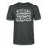VAFATZ DA VOM JELÄNDE-Unisex T-Shirt Bio-Berliner Schnauze - Anthrazit
