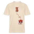 ICK LIEBE DIR-Relaxed Fit Unisex Bio-T-Shirt - Naturweiß