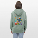 CSD BERLIN-Unisex Bio-Kapuzenjacke - Helles Graugrün