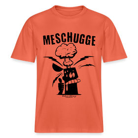 Berlin Shirt-MESCHUGGE - Relaxed Fit Unisex Bio-T-Shirt - Hellrot