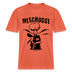 Berlin Shirt-MESCHUGGE - Relaxed Fit Unisex Bio-T-Shirt - Hellrot