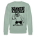 Berliner Spruch-KANNNSTE KNICKEN-Unisex Bio-Sweatshirt mit Berliner Bär - Helles Graugrün