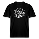 Berlin Shirt-ICK DARF DIT- RELAXED FIT Unisex Bio T-Shirt mit Berliner Spruch - Schwarz