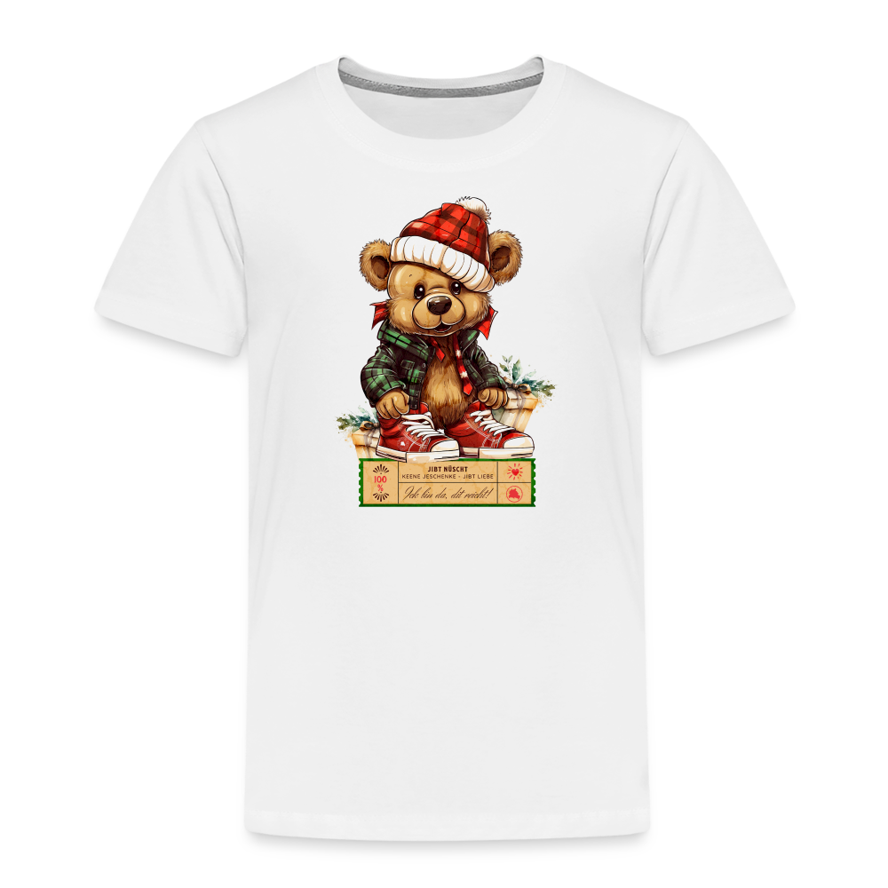 KEENE JESCHENKE - Kinder Premium T-Shirt - Weiß