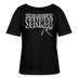 JEH MIR NICH UFF'N SENKEL-Rundhals Frauen Bio-T-Shirt II - Schwarz
