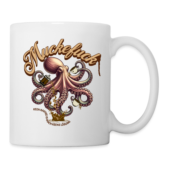 MUCKEFUCK - Die Tasse mit (N)Ostalgie - Weiß